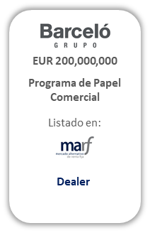 Barcelo programa de papel comercial