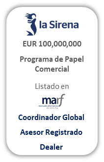 la sirena programa papel comercial - tras dominion